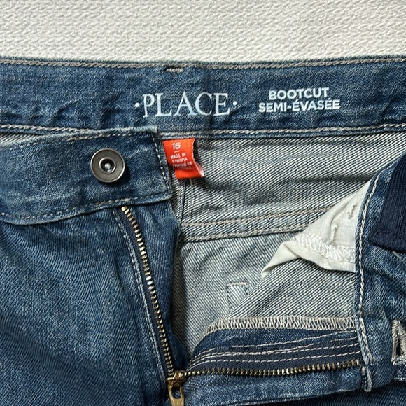 Jeans Garçon The Children's Place - Noir Droit - Taille 6 - Occasion Très Bon état